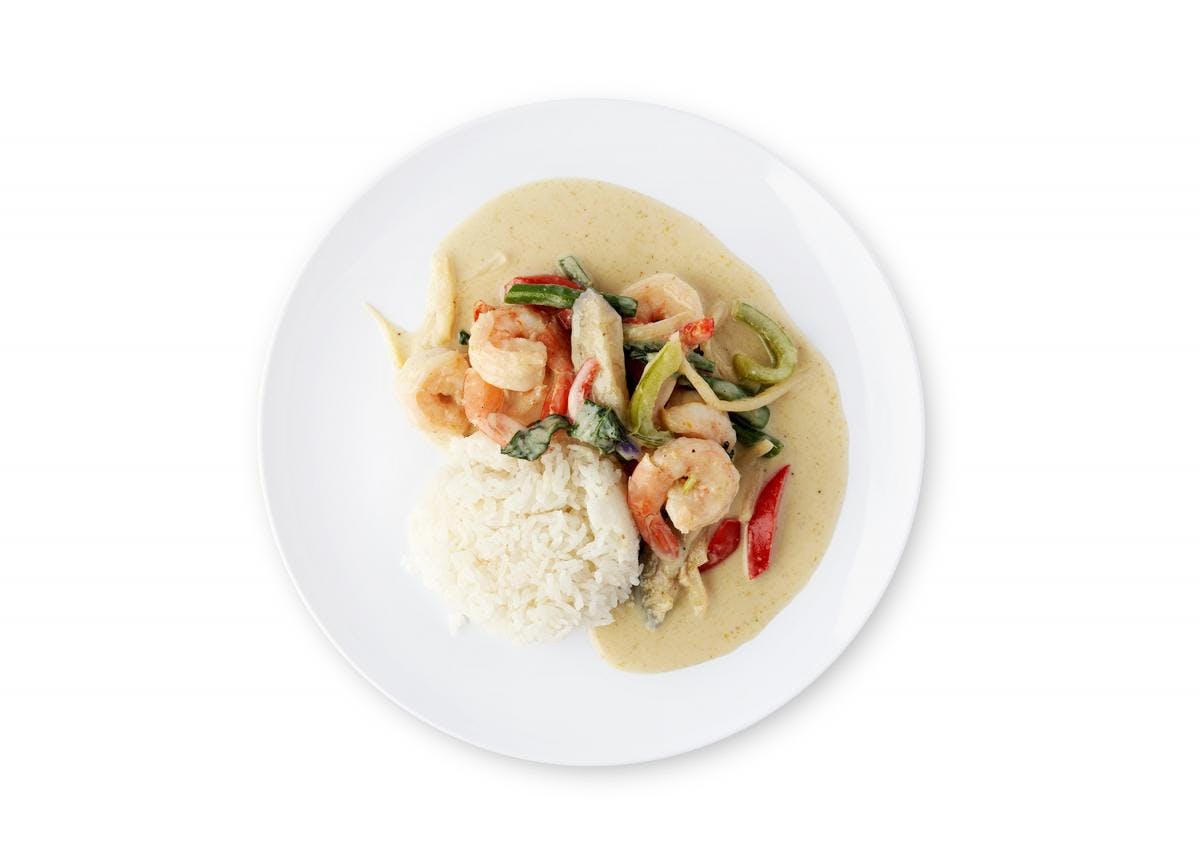 Thai Green Curry with Shrimp