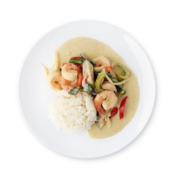 Thai Green Curry with Shrimp