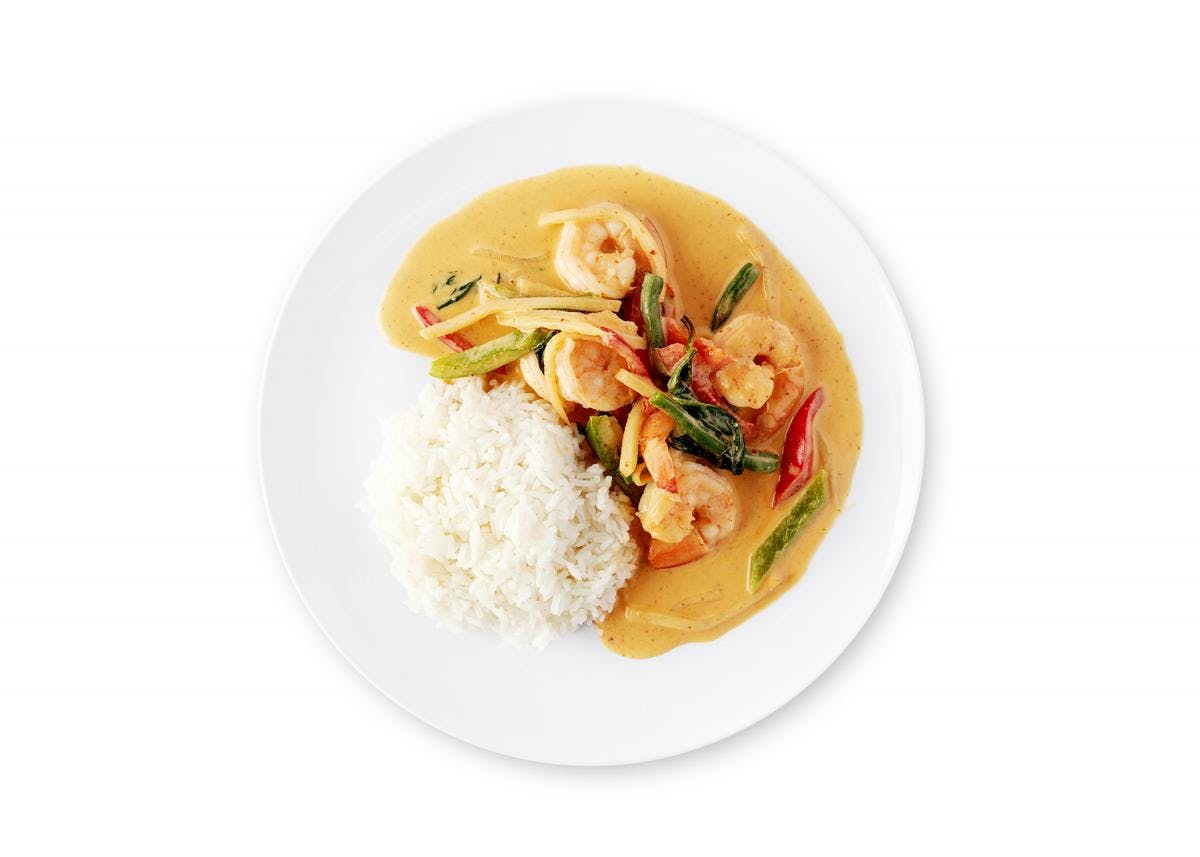 Thai Red Curry with Shrimp