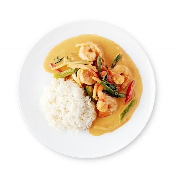 Thai Red Curry with Shrimp