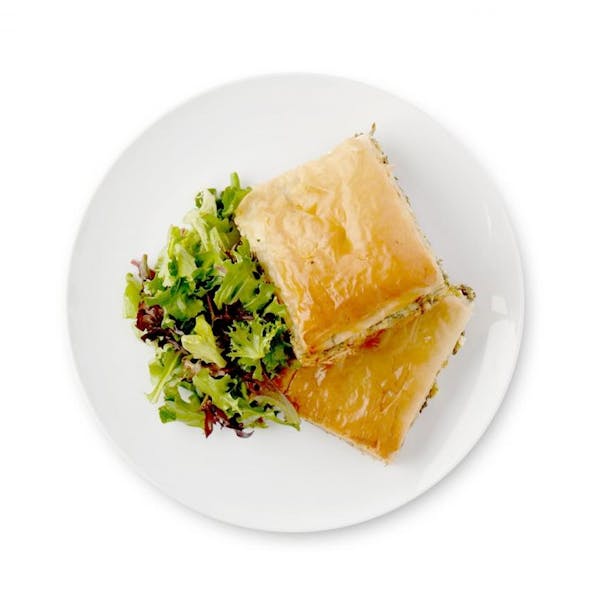 Crispy Baked Spanakopita (Greek Spinach Pie)
