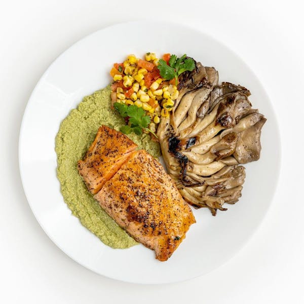 Grilled Salmon a la Plancha