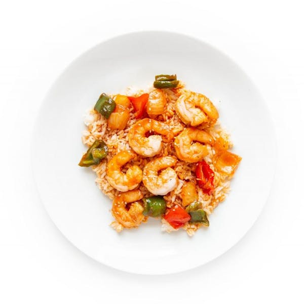 Sweet and Sour Chili Shrimp Bowl