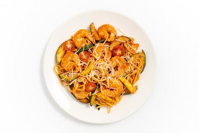 Shrimp and Zucchini Linguine