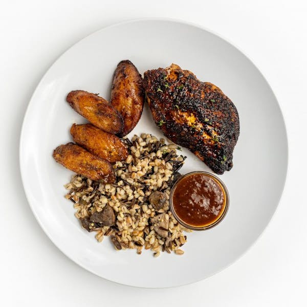 Spice-Rubbed Roast Chicken