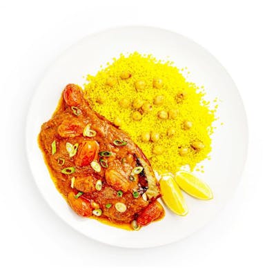 Cod in Spicy-Moroccan Tomato Sauce