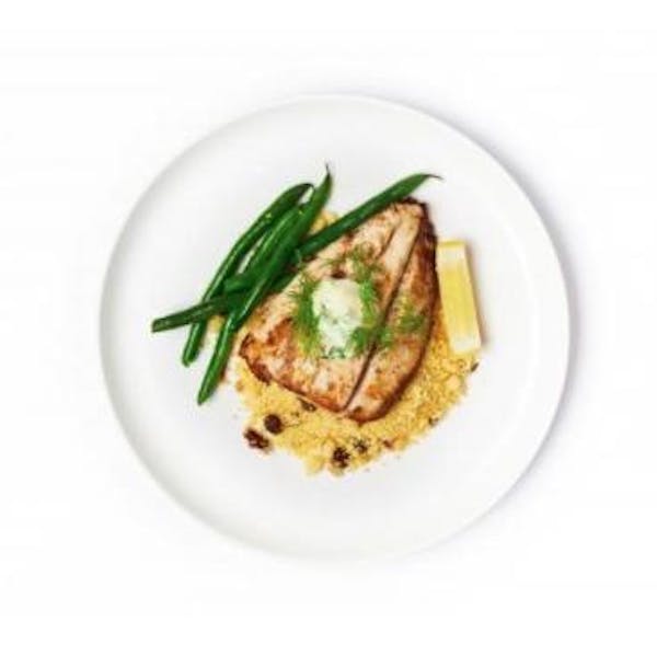 Roasted Barramundi with Couscous