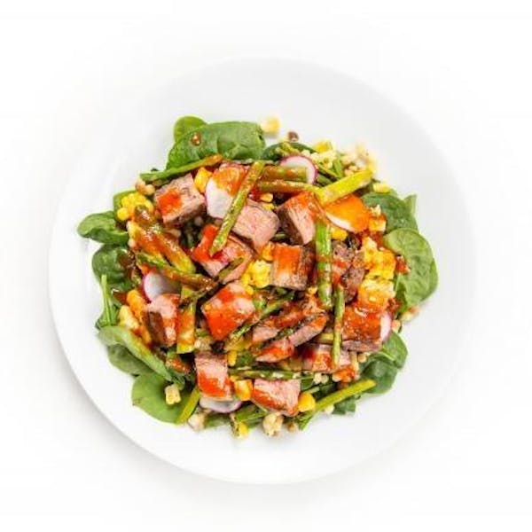 Chili-Rubbed Flank Steak Grain Bowl