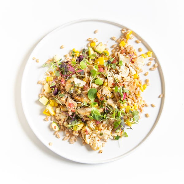 Farro & Grilled Chicken Bowl