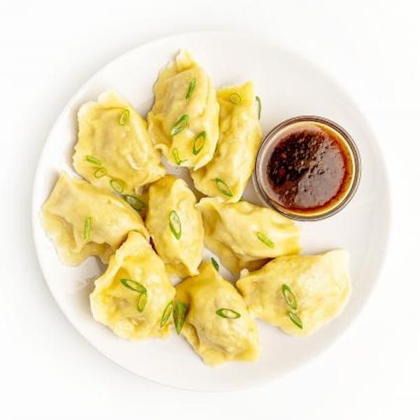 Chicken Dumplings with Junzi Dipping Sauce