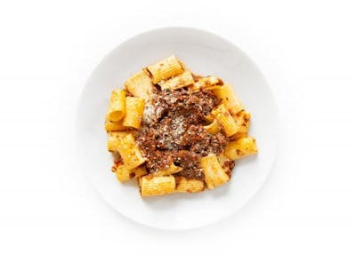 Penne Pasta with Mushroom Bolognese
