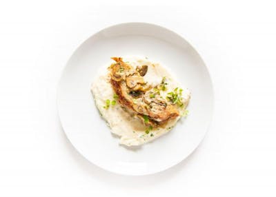 Turkey Meatloaf & Mushroom Gravy