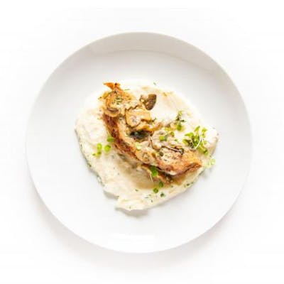 Turkey Meatloaf & Mushroom Gravy